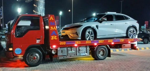ونش إنقاذ الساحل - نقل سيارة بأمان